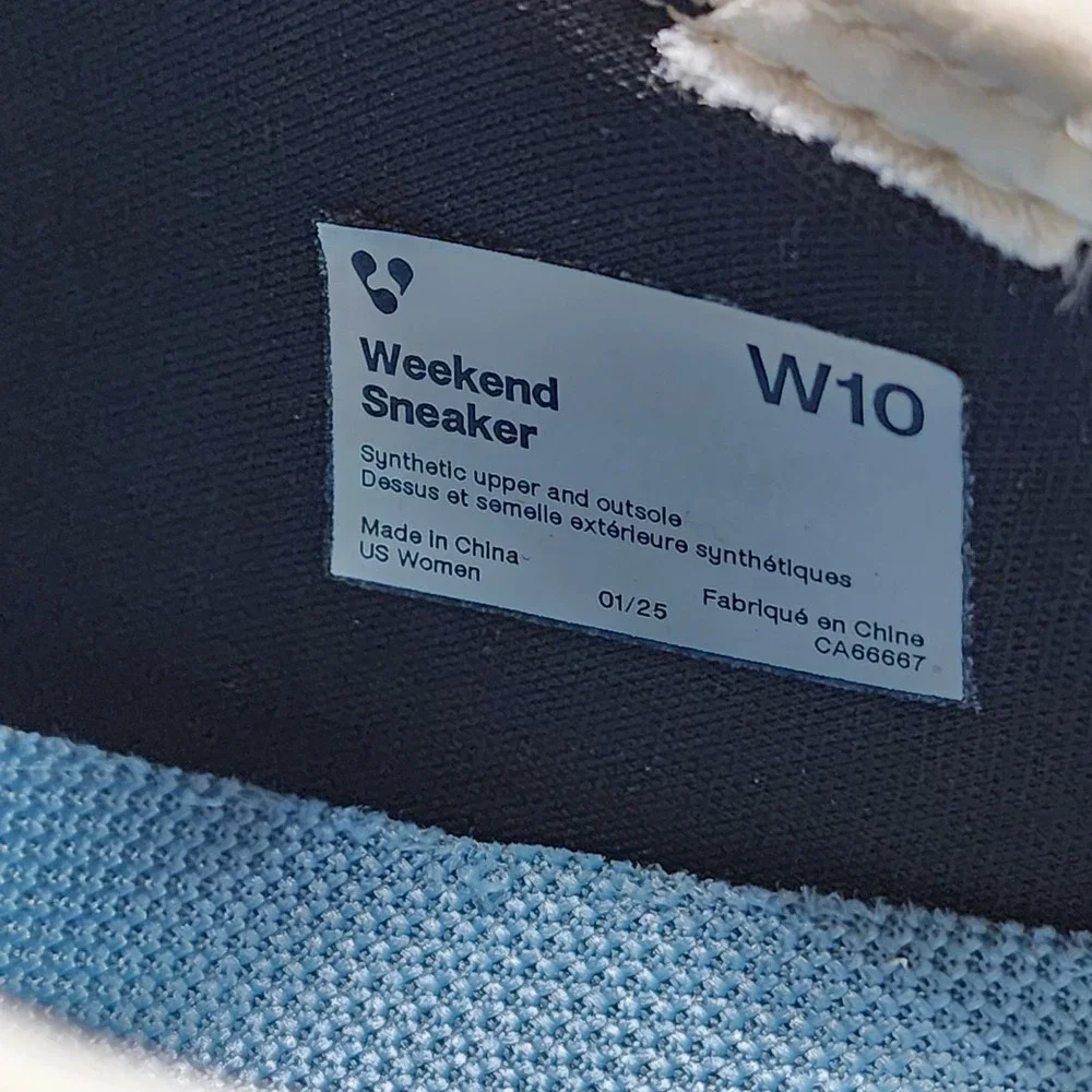 Vessi Weekend Classic Waterproof Knit Sneakers Venice Women's Size 10